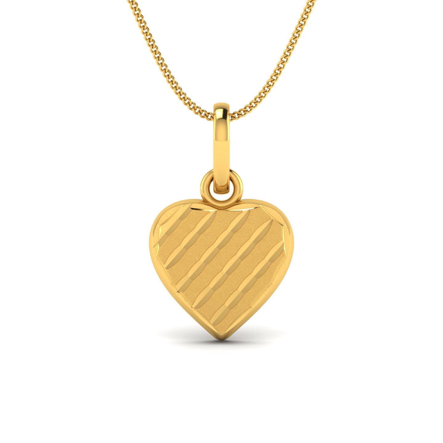 Heart shaped 22KT pendant