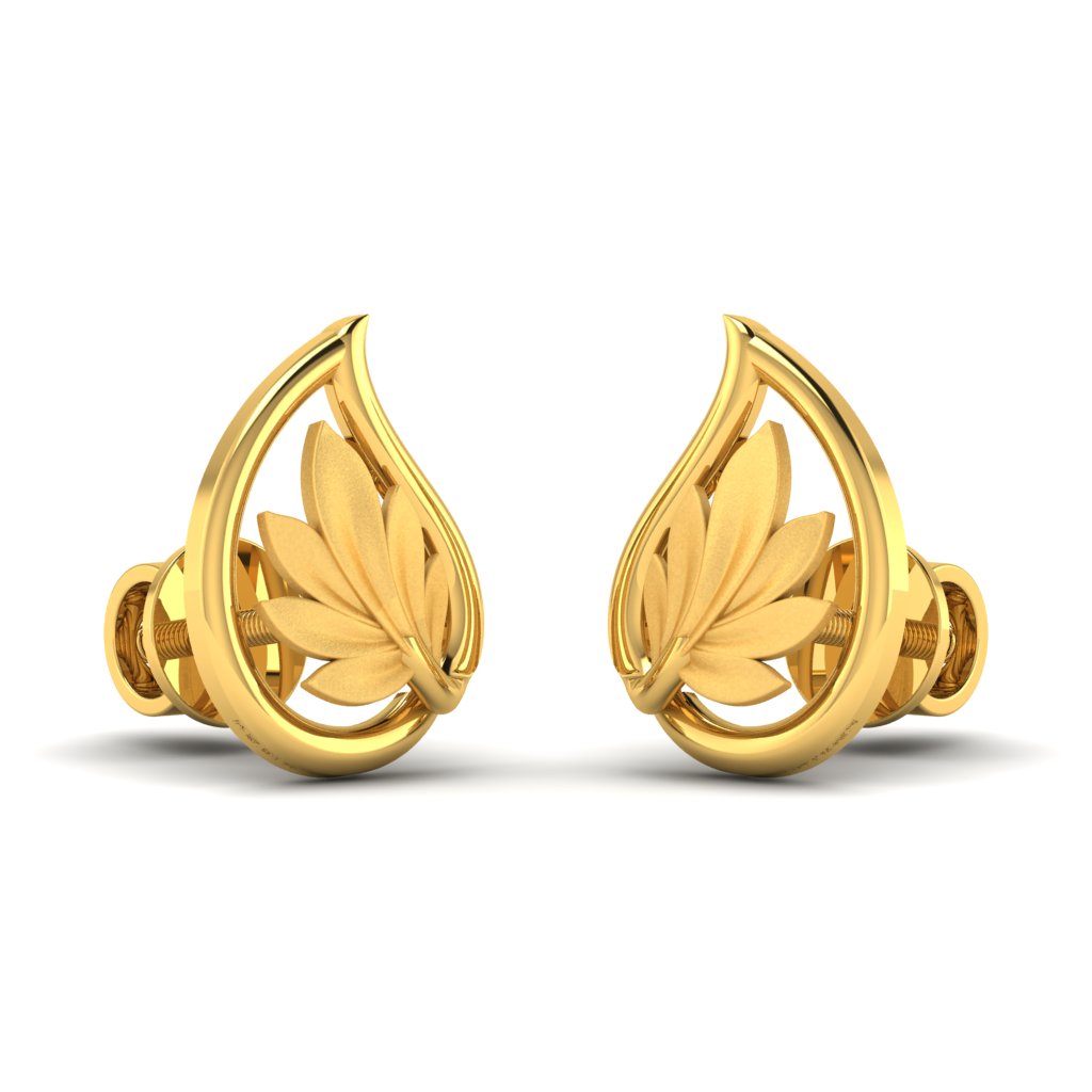 Serenity Gold Earring