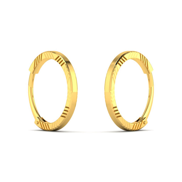 Mokshya 22 Karat Gold Earrings – Exquisite 22K Gold Earrings