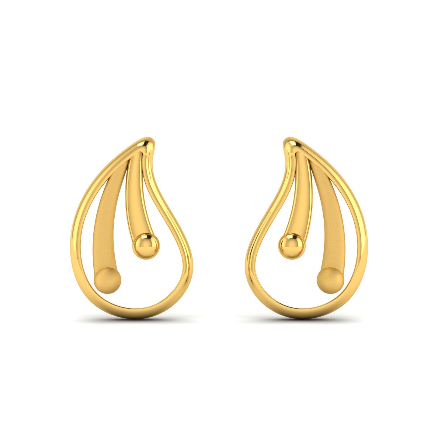 Lilly Floret Gold Earring
