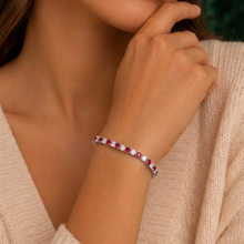 LORDS JEWELS 92.5 Tanis Silver Bracelet | Elegant Design for Women & Girls | Certificate of Authenticity & 925 Stamp