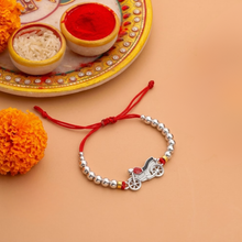 Lords Jewels Biker-Bhai Silver Rakhi (SR004)