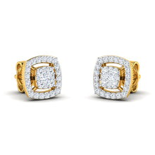 18k Gold Diamond Earring