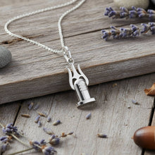 925 Sterling Silver Om Pendant