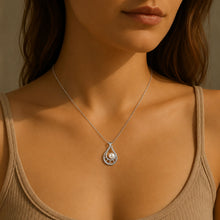 LORDS JEWELS 92.5 Silver Glow Pendant with Chain
