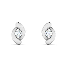 925 sterling silver earrings with sparkling cubic zirconia stones, perfect silver earrings for women