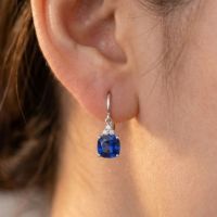 Lords Jewels Silver Floret Earring Crafted in 92.5 SIlver