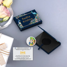 Purity of Love Radha Krishna Silver Coin 999 Purity 10 Grams Precious Gift