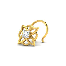 Phlox Diamond Nose Pin
