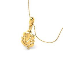 Lords Jewels Divine Ganesha 18KT Yellow Gold Pendant (1.077g)