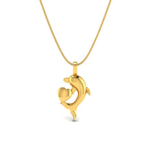 22KT Hallmarked Gold Pendant for Women | Elegant Daily Wear Pendant