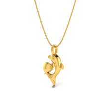 22KT Hallmarked Gold Pendant for Women | Elegant Daily Wear Pendant