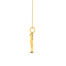 22KT Hallmarked Gold Pendant for Women | Elegant Daily Wear Pendant