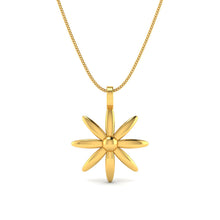 22KT Hallmarked Gold Pendant for Women | Elegant Daily Wear Pendant