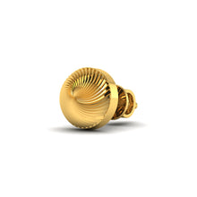 Lords Jewels Swirlly 22KT Gold Earring
