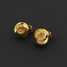 Lords Jewels Swirlly 22KT Gold Earring