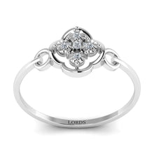 Cross Crown Diamond Ring lordsjewels