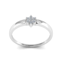 Floret Petal Diamond Ring lordsjewels