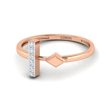 Bliss of Cross Diamond Ring lordsjewels