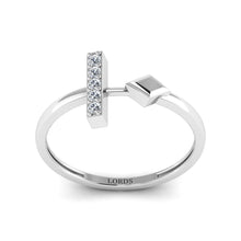 Bliss of Cross Diamond Ring lordsjewels