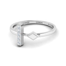 Bliss of Cross Diamond Ring lordsjewels