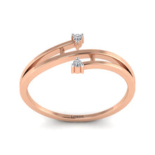 Duo Spiral Diamond Ring lordsjewels