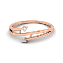 Duo Spiral Diamond Ring lordsjewels