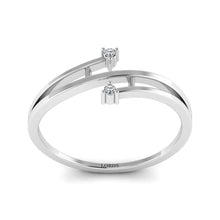 Duo Spiral Diamond Ring lordsjewels