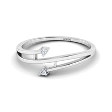 Duo Spiral Diamond Ring lordsjewels