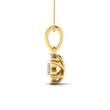 14k Gold and Diamond Pendant