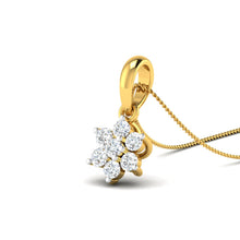 14k Gold and Diamond Pendant