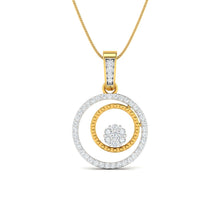 14k Gold and Diamond Pendant