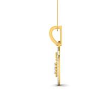 14k Gold and Diamond Pendant