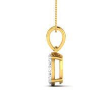 14k Gold and Diamond Pendant