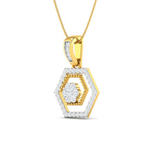 14k Gold and Diamond Pendant