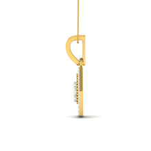 14k Gold and Diamond Pendant