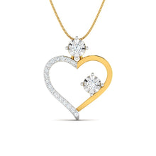 18K Gold and Diamond Pendant