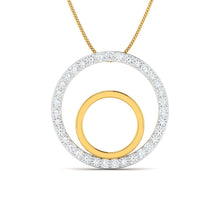 14K Gold and Diamond Pendant