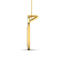 14K Gold and Diamond Pendant