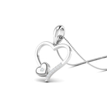 Heart of Heart Diamond Pendant lordsjewels