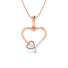 Heart of Heart Diamond Pendant lordsjewels