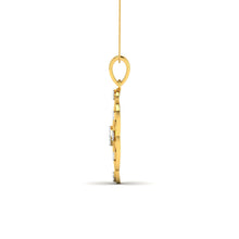 18K Gold and Diamond Pendant