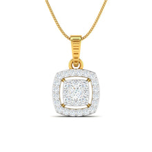 18K Gold and Diamond Pendant