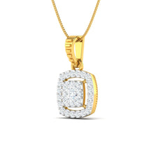 18K Gold and Diamond Pendant