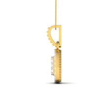 18K Gold and Diamond Pendant