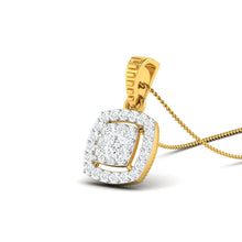 18K Gold and Diamond Pendant
