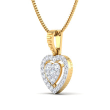 18K Gold and Diamond Pendant