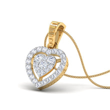 18K Gold and Diamond Pendant