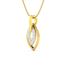 18K Gold and Diamond Pendant