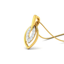 18K Gold and Diamond Pendant
